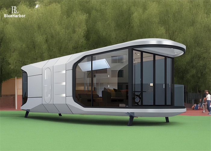 Smart Furniture Space Capsule House For 1-4 Persons With Full Sense Of Technology