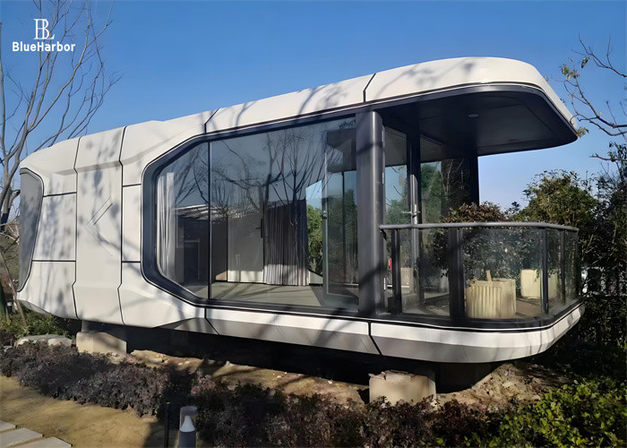 Smart Furniture Space Capsule House For 1-4 Persons With Full Sense Of Technology