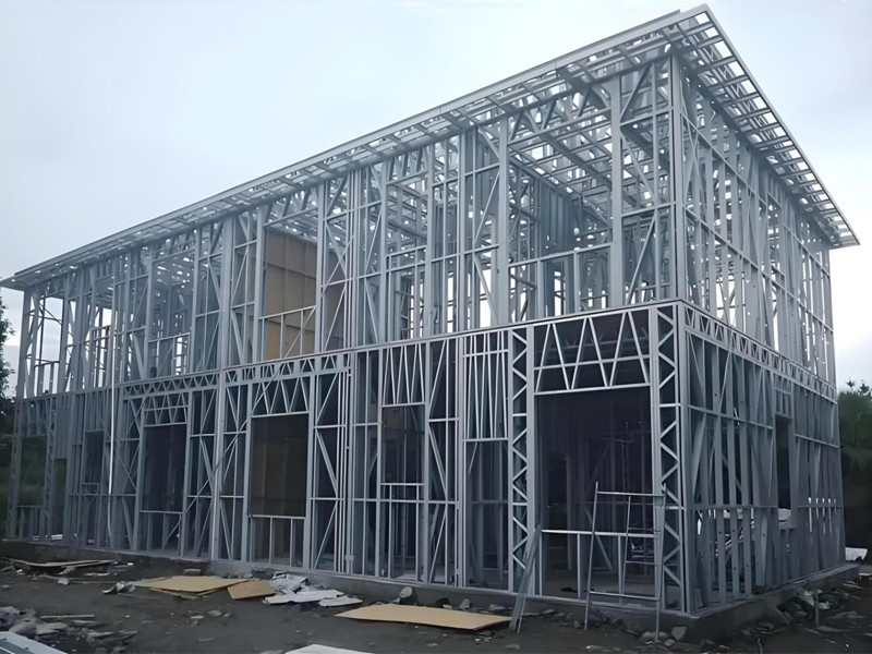 AS/AZ/EU/USA Standard Light Gauge Steel House / Prefab Fully Equipped Metal House