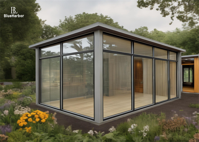 Multi Scenario Prefab Studios With Floor To Ceiling Windows Of 20-46 Sqm