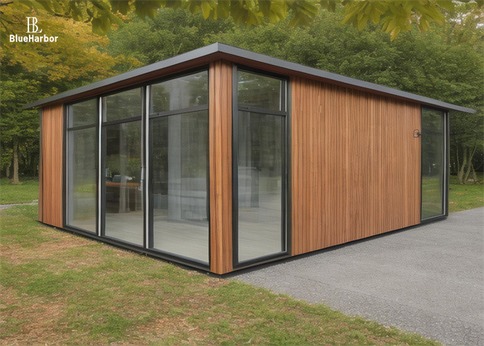 Multi Scenario Prefab Studios With Floor To Ceiling Windows Of 20-46 Sqm