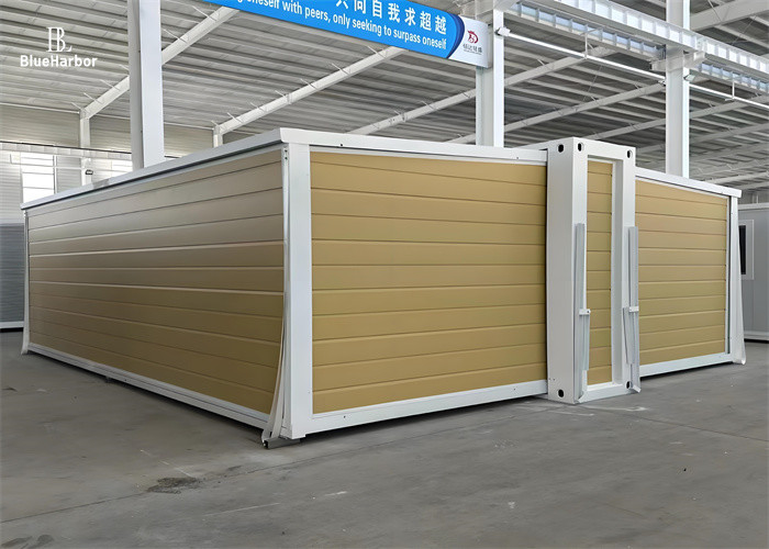 Fashionable and Expandable 18 Square Meters to 60 Square Meters Double-wing Container House Suitable for Residential Use